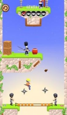 火柴人忍者苦无大师游戏