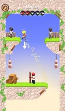 火柴人忍者苦无大师游戏