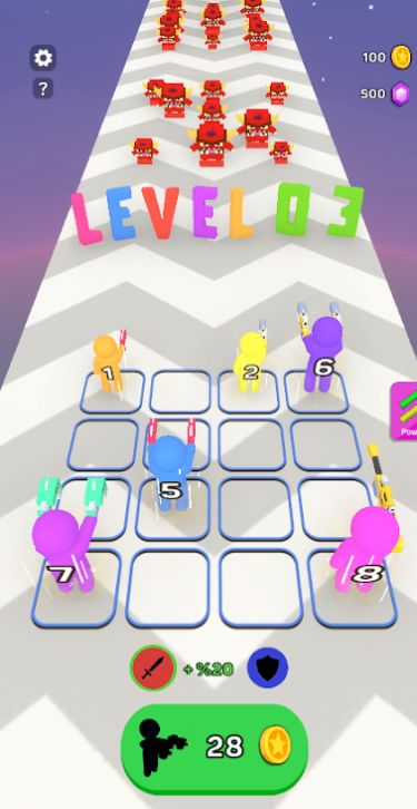 火柴人军团合并射手游戏