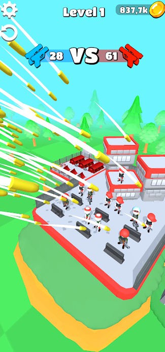 火柴人射击合并游戏