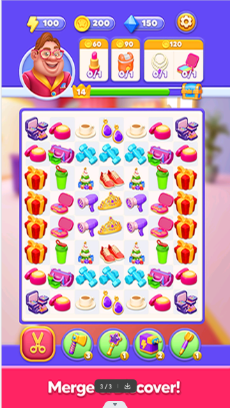 合并工作室时尚改造游戏