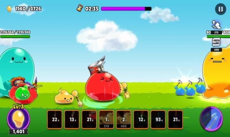 史莱姆战斗模拟器游戏