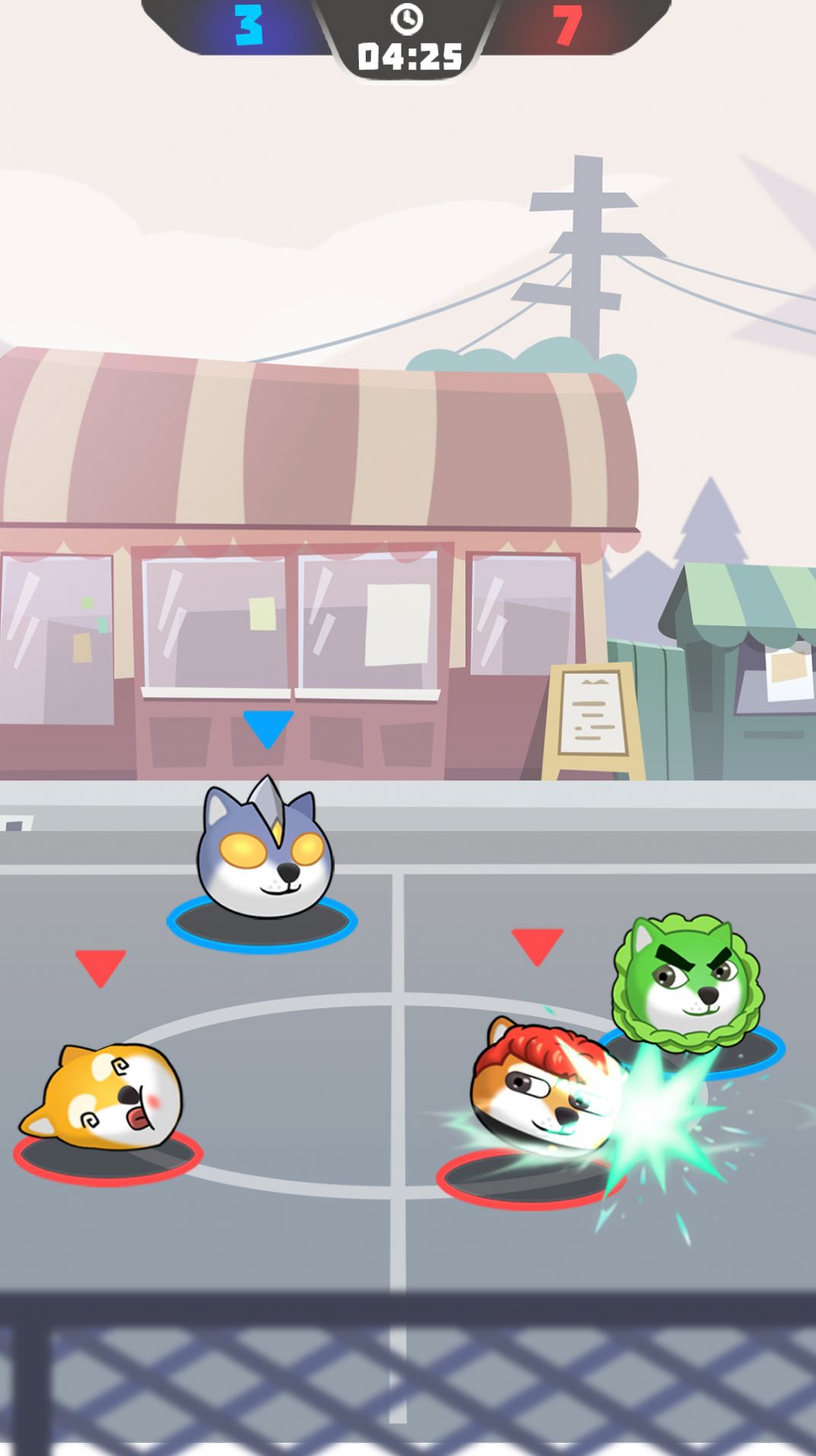 趣味双人篮球游戏