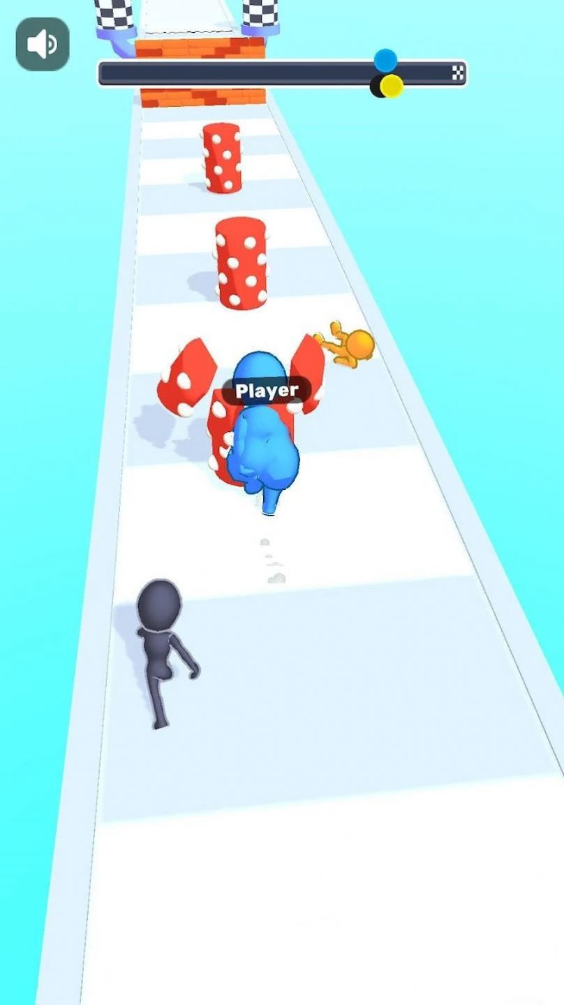 苗条胖子赛跑游戏