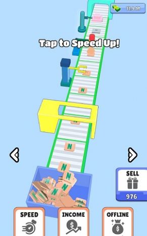 放置徽标工厂游戏