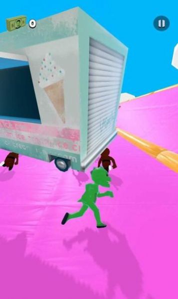 雪崩式跑酷游戏