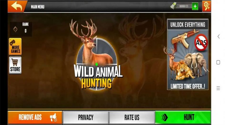 野生恐龙狩猎战游戏