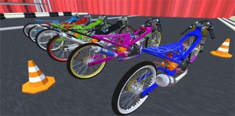 拖曳自行车游戏