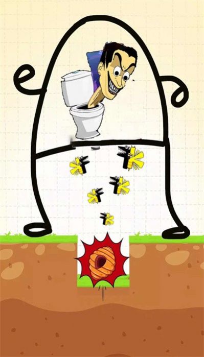 保护马桶人游戏