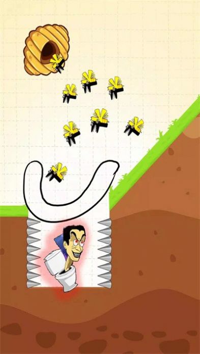 保护马桶人游戏