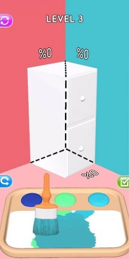 颜色混合艺术家游戏