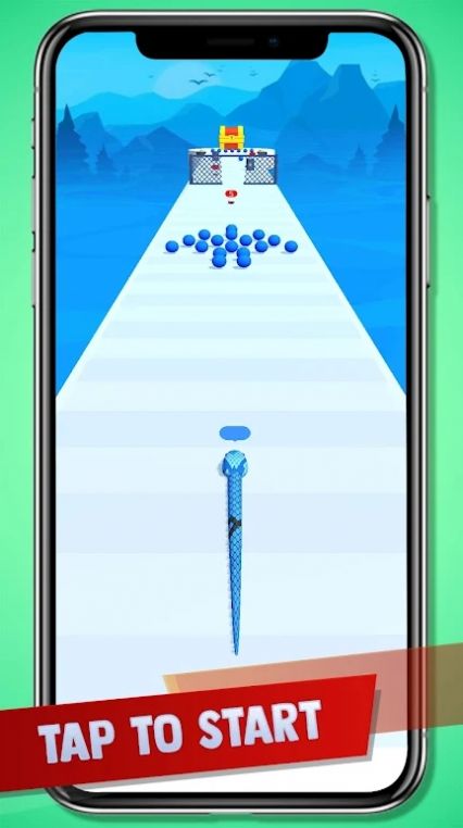 疯狂的蛇冲刺游戏