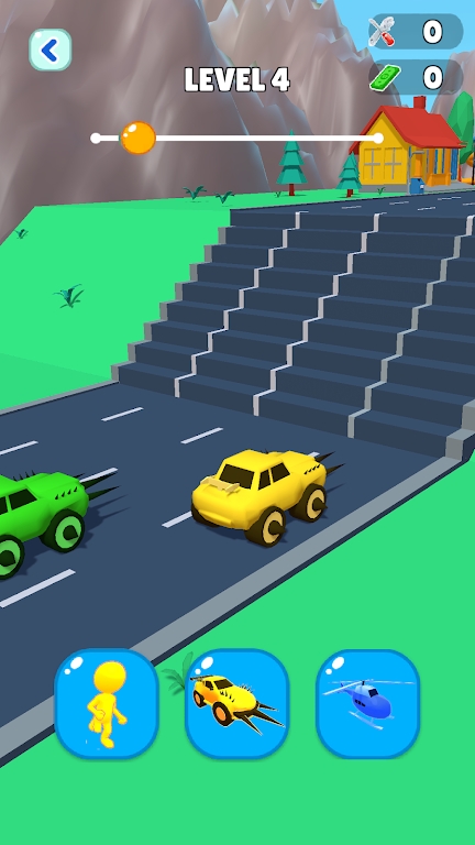 改变形状竞赛跑游戏