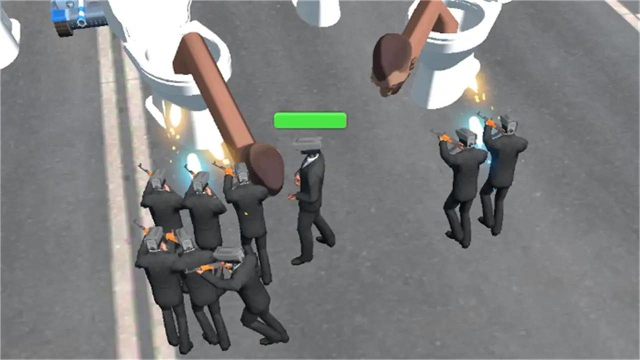 马桶人战争厕所游戏