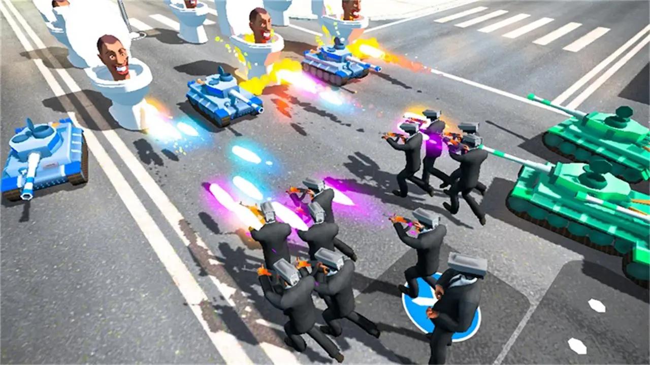 马桶人战争厕所游戏