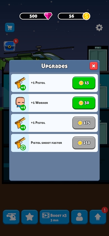 僵尸射击放置枪工厂游戏