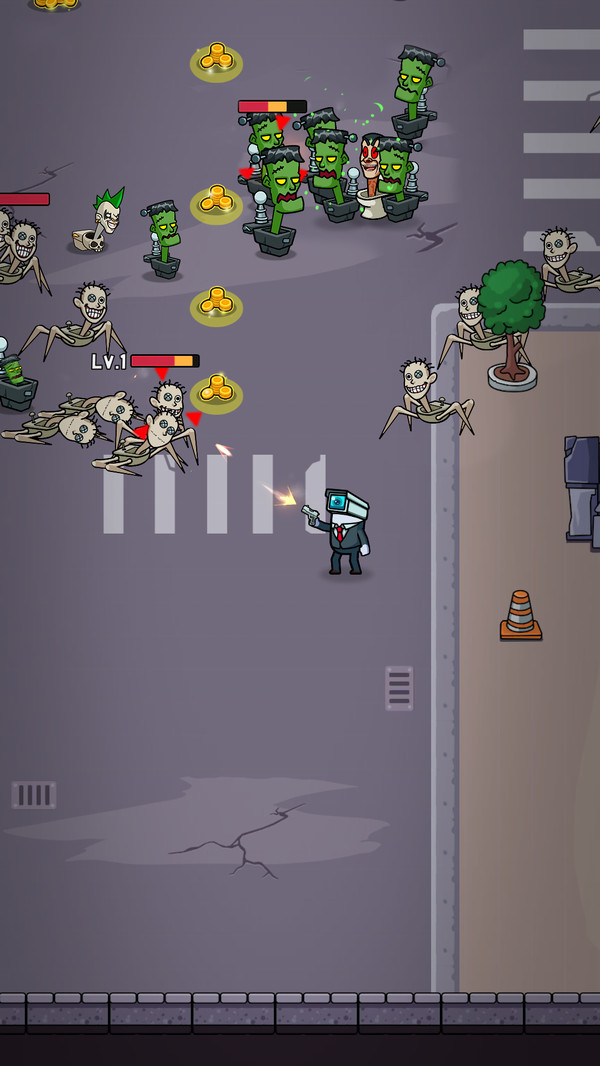 马桶人大战游戏