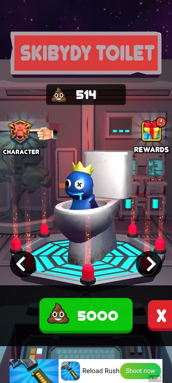 狂暴马桶人怪物粉碎游戏