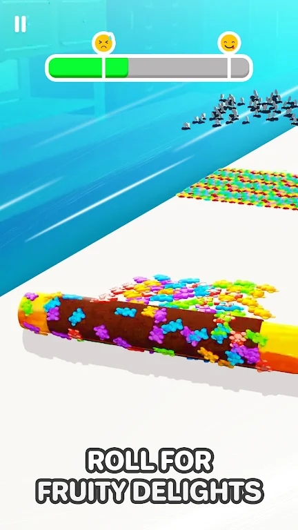 卷甜品跑酷游戏