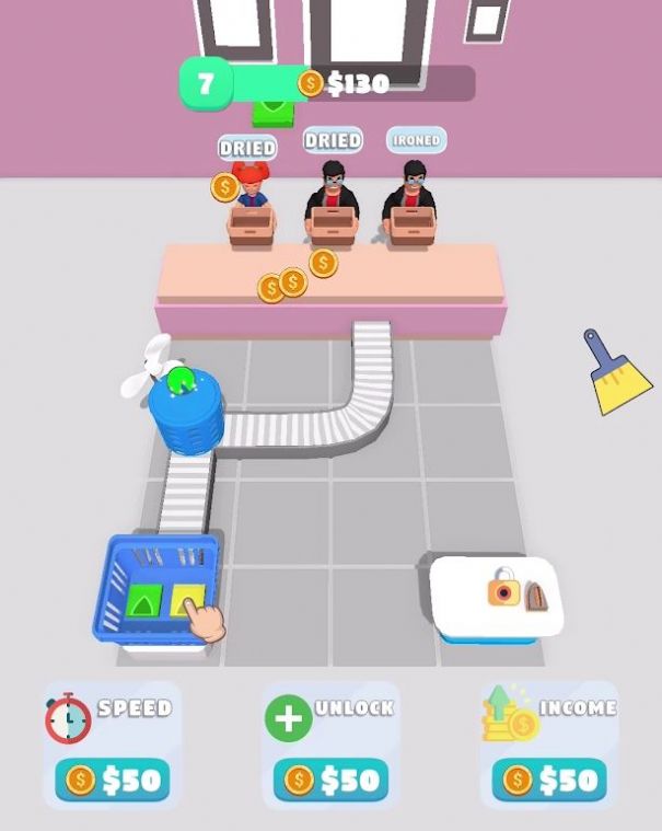组装洗衣店游戏