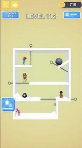 拉销救援女孩游戏