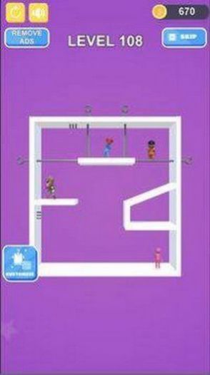 拉销救援女孩游戏