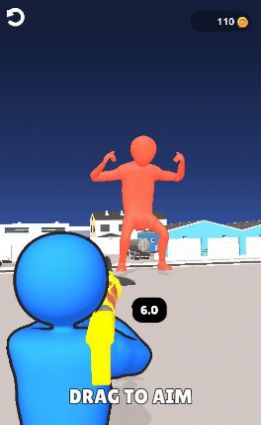 射绳打怪兽游戏