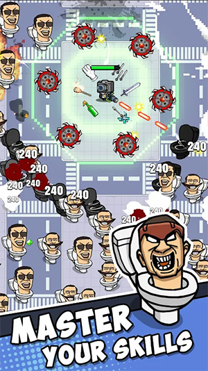 马桶人生存大乱斗游戏