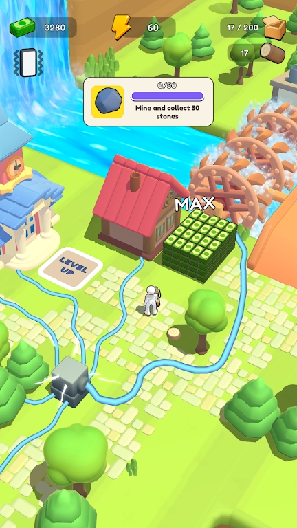 工艺力量放置水车