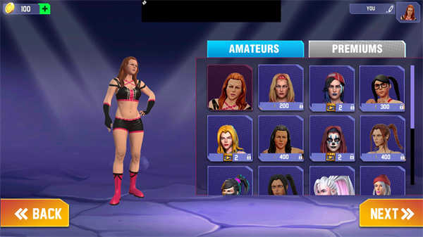 美女摔跤模拟器