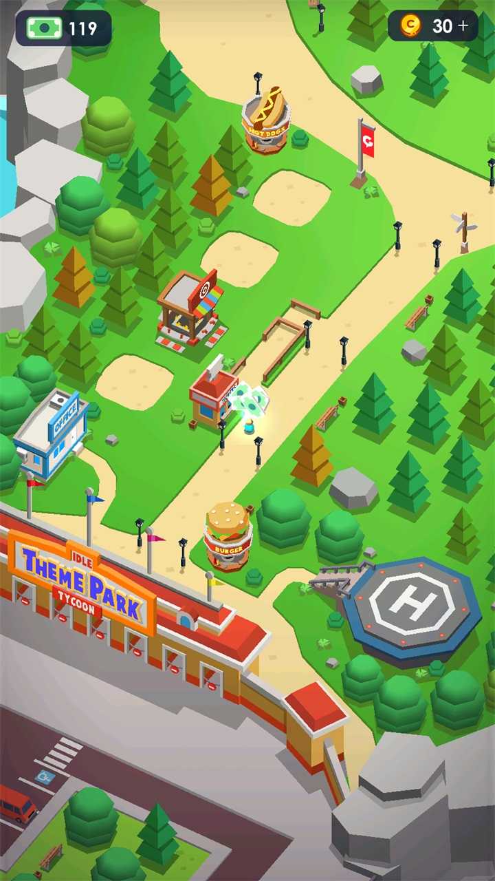 闲置主题公园大亨钞票不减反增版