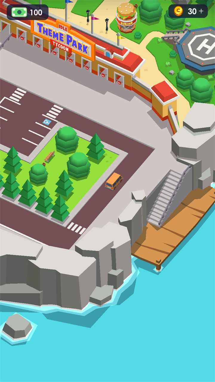 闲置主题公园大亨钞票不减反增版