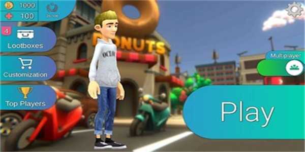 三维跳跃比赛(Hop Race)