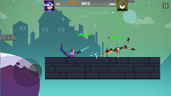 蜘蛛火柴人格斗免广告