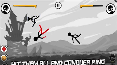 火柴人格斗失重战场(Sticked Man Fighting - Gravity Combat)