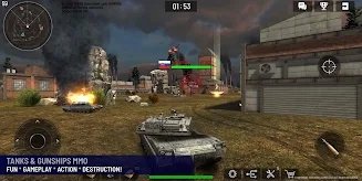 战争坦克vs武装直升机