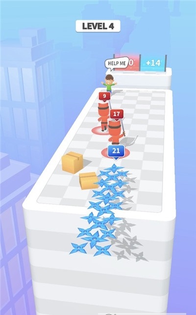 倍增飞镖救人 倍增飞镖救人