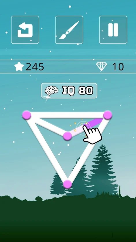 仅一行点到点 仅一行点到点