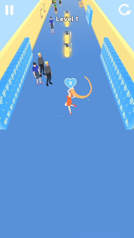 长发女王跑步 长发女王跑步