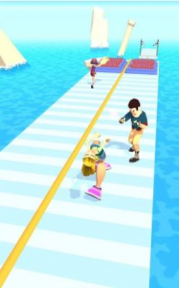 身体放大赛跑 身体放大赛跑