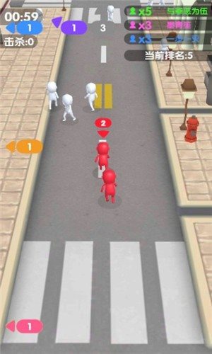 红豆人拥挤大作战