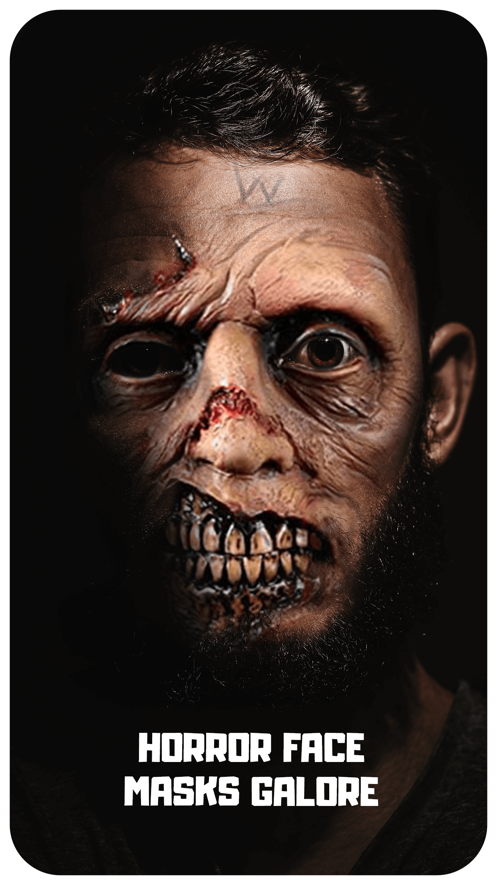 可怕的面具自拍相机 可怕的面具自拍相机