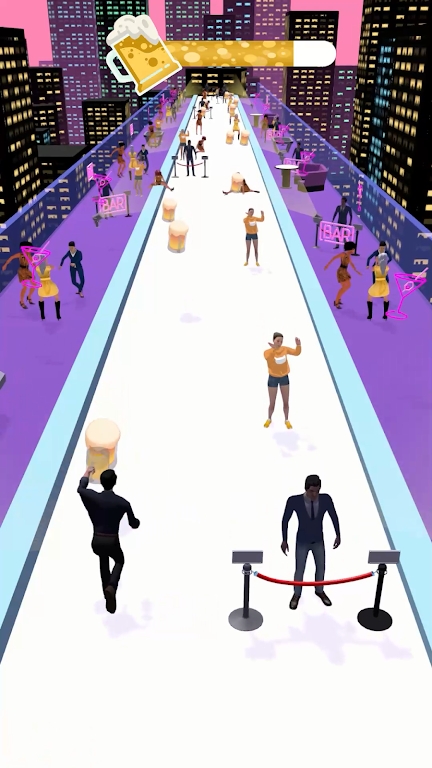 带饮料跑者 带饮料跑者