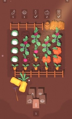 小心种植是一个游戏性趣味性十足的种植游戏。玩家在这个3D画面的卡通世界中可以种植各种蔬菜、水果和美丽的花。这里有很多检查站。玩家只需要按照任务的指示就可以了。随着经验的成熟,玩家可以扩大种植面积,解锁新的种子。好好照顾它就能有收获!喜欢就来下载这个游戏试试吧! 小心种植是一个游戏性趣味性十足的种植游戏。玩家在这个3D画面的卡通世界中可以种植各种蔬菜、水果和美丽的花。这里有很多检查站。玩家只需要按照任务的指示就可以了。随着经验的成熟,玩家可以扩大种植面积,解锁新的种子。好好照顾它就能有收获!喜欢就来下载这个游戏试试吧!