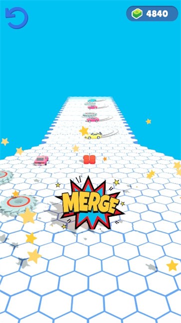 拉回汽车合并(PullBack Cars Merge)