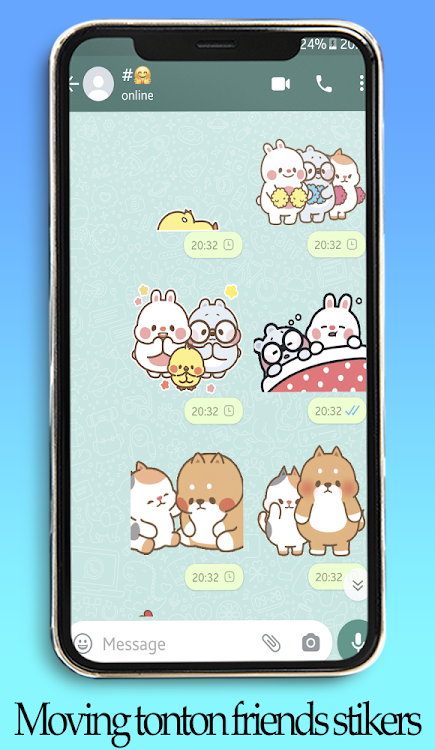 Tonton小朋友动画贴纸 Tonton小朋友动画贴纸