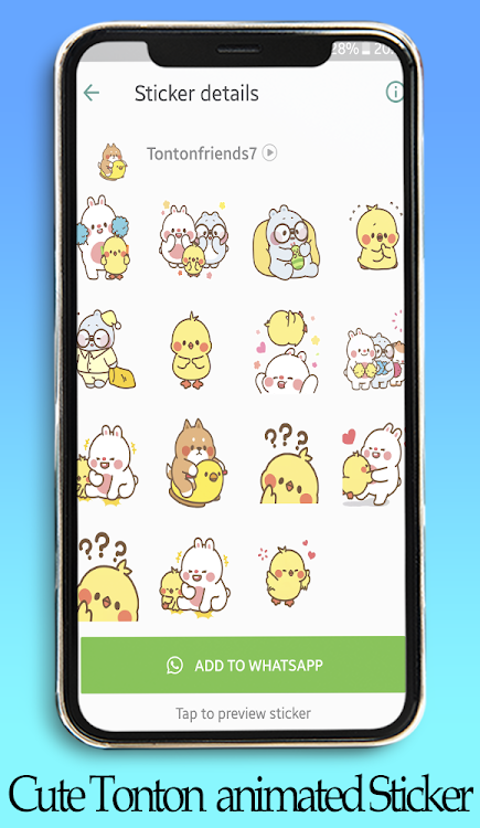 Tonton小朋友动画贴纸 Tonton小朋友动画贴纸