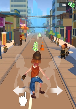醉汉奔跑