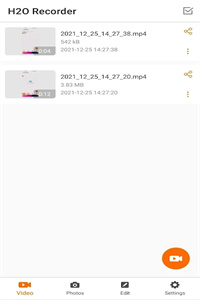 H2O录像机