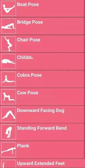 10DailyYogaPoses瑜伽学习